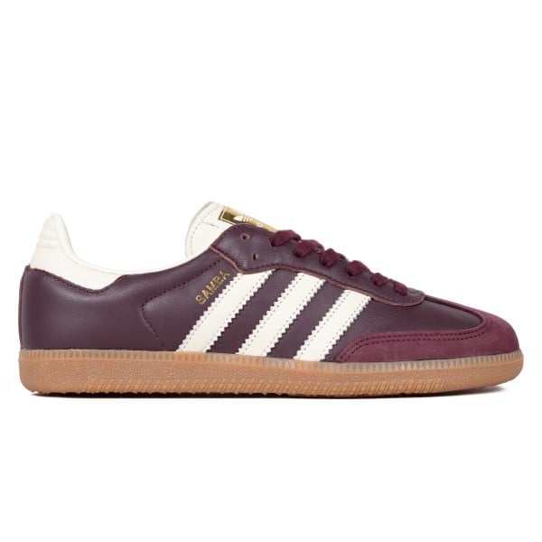 adidas Originals Samba OG (Maroon/Cream White/Gold Metallic)