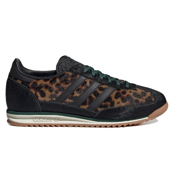 adidas Originals SL 72 OG 'Cheetah' (Core Black/Off White/Collegiate Green)