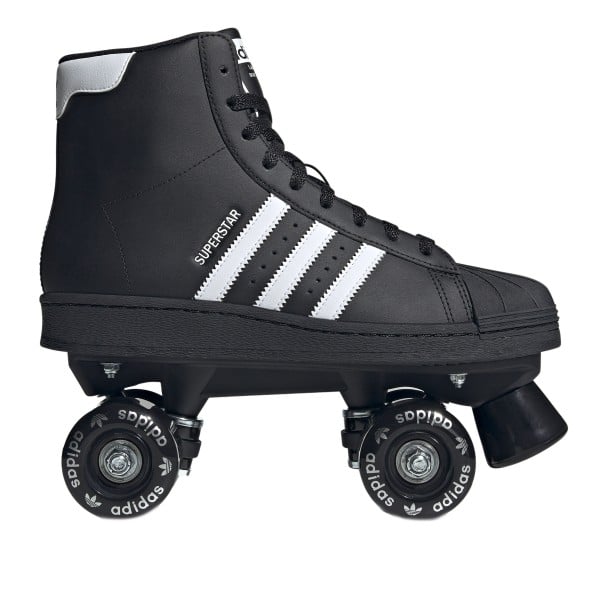 adidas Originals Superskate 82 Roller Skates (Core Black/Cloud White/Silver Metallic)