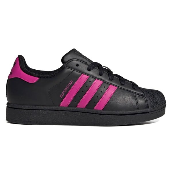 adidas Originals Superstar II (Core Black/Semi Lucid Fuchsia/Core Black)