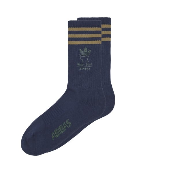 adidas Originals x Brain Dead Socks (Collegiate Navy/Brown Desert/Amazon Green)