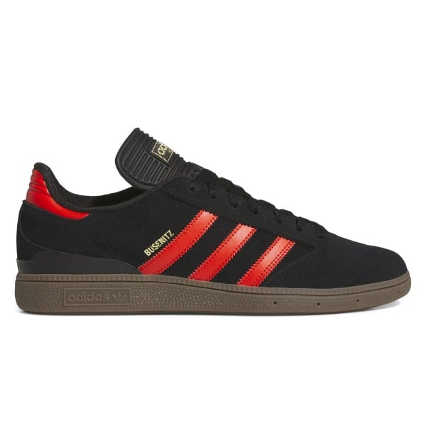 adidas Skateboarding Busenitz (Core Black/Bold Orange/Gum)