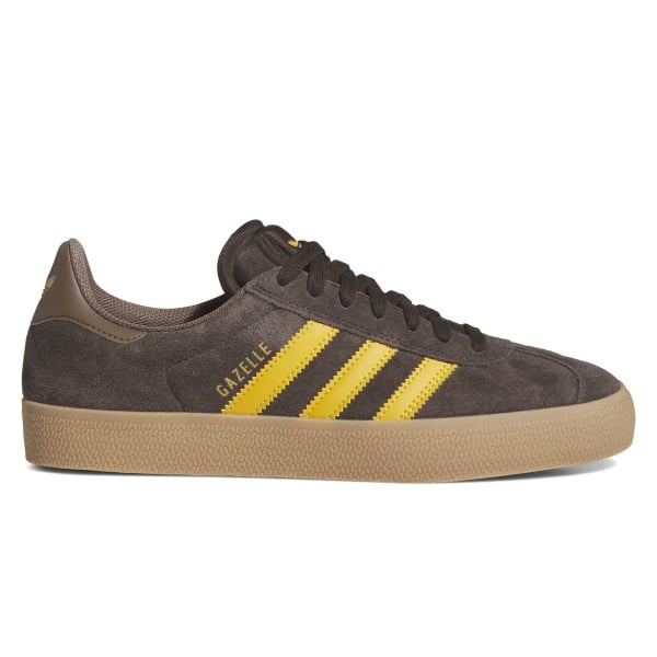 adidas Skateboarding Gazelle ADV (Dark Brown/Preloved Yellow/Earth Strata)