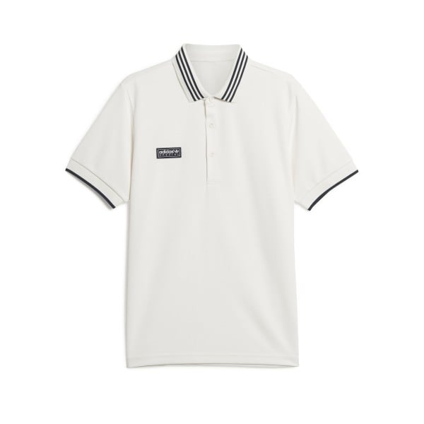 adidas SPEZIAL Short Sleeve Polo Shirt (Chalk White)