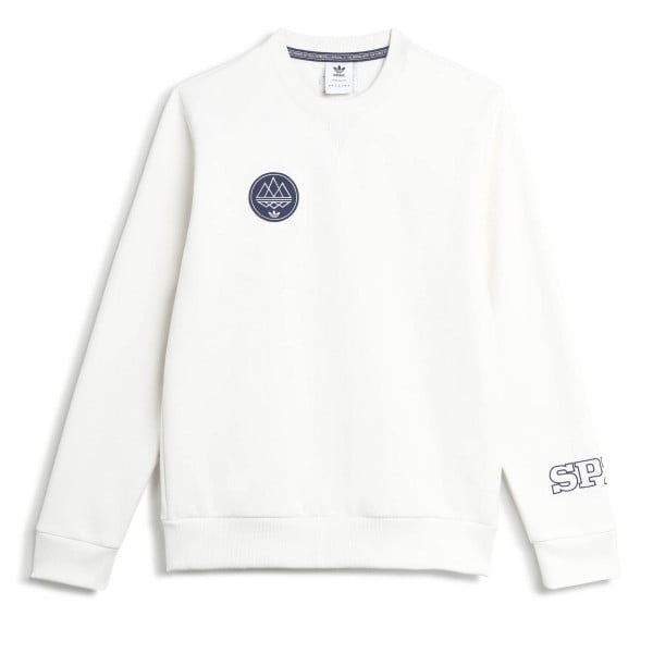 adidas SPZL Crew Neck Sweatshirt (Chalk White)