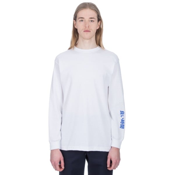 Alltimers Block Long Sleeve T-Shirt (White)