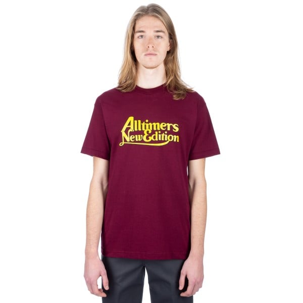 Alltimers New Edition T-Shirt (Burgundy)