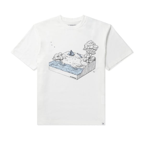 and wander In The Mountain T-Shirt (White)