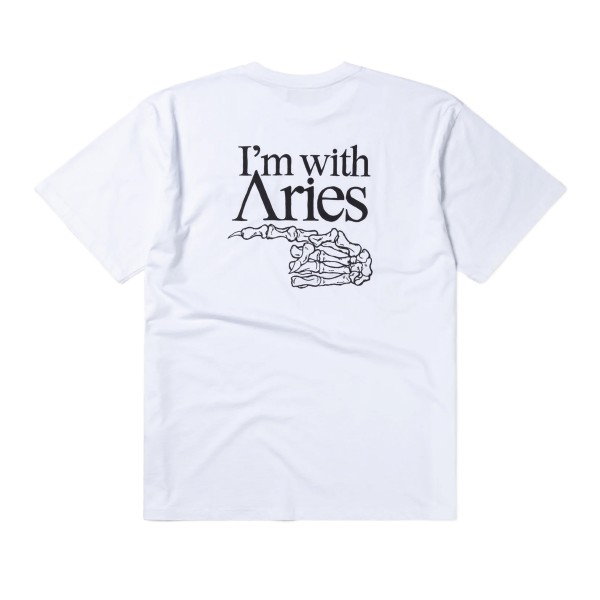 Aries I'm With Aries T-Shirt (White)