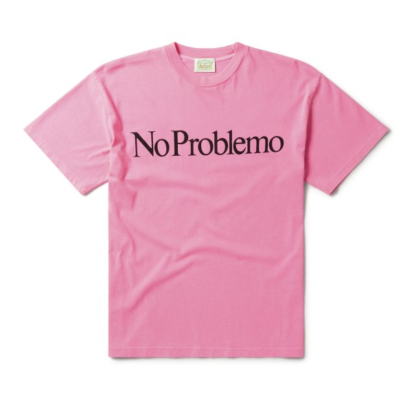 Aries No Problemo Fluoro Dye T-Shirt (Fluoro Pink)