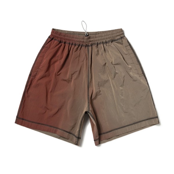Aries Spruzzo Windcheater Shorts (Rust)