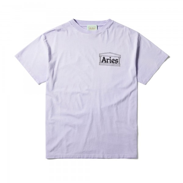 Aries Sunbleached Temple T-Shirt (Purple)