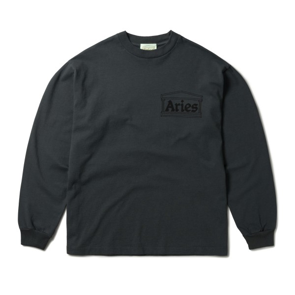 Aries Temple Long Sleeve T-Shirt (Dark Green)