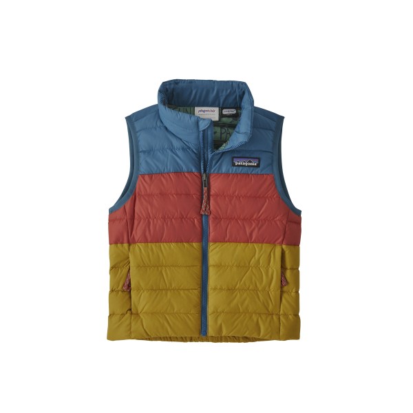 Baby Patagonia Down Sweater Vest (Wavy Blue)
