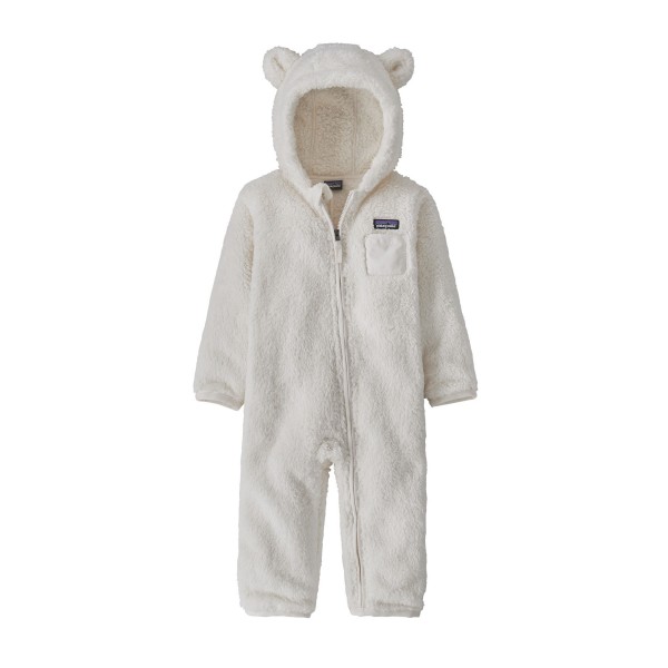 Baby Patagonia Furry Friends Bunting (Birch White)