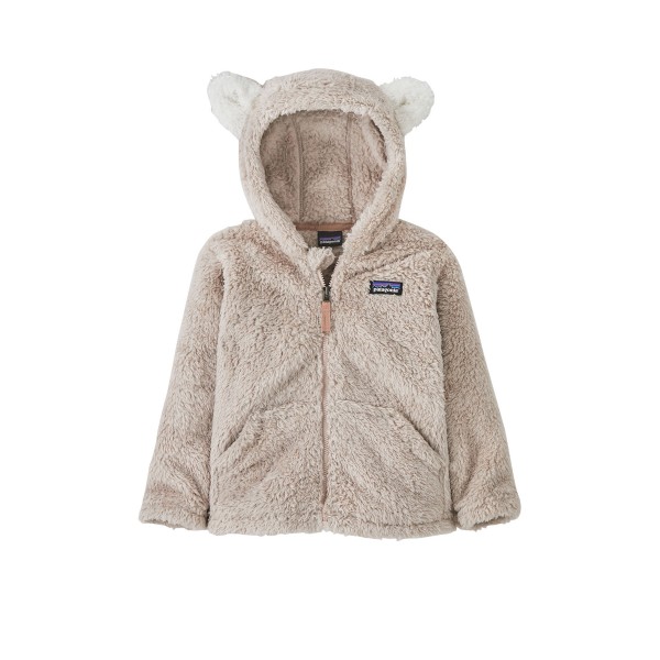 Baby Patagonia Furry Friends Hoody (Shroom Taupe)
