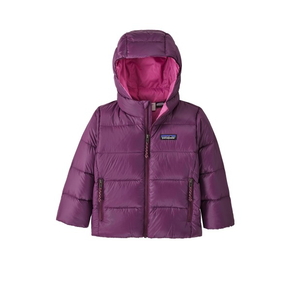 Baby Patagonia Hi-Loft Down Sweater Hoody Jacket (Night Plum)