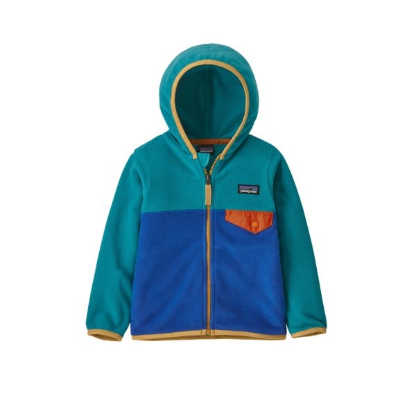 Baby Patagonia Micro D Snap-T Fleece Jacket (Passage Blue)