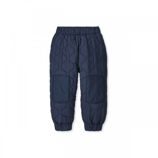 Baby Patagonia Quilted Puff Joggers (New Navy)
