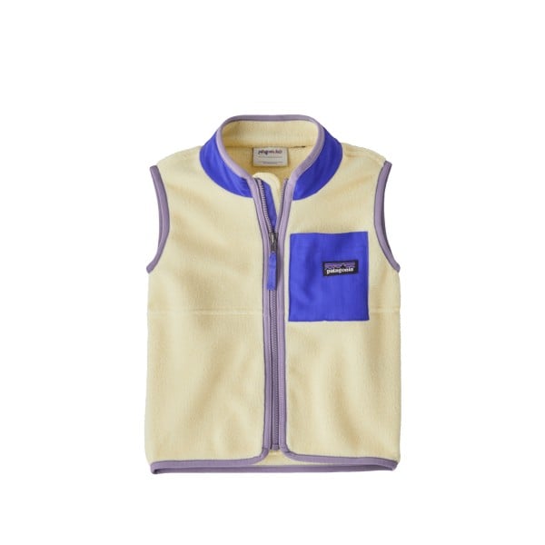 Baby Patagonia Synchilla Fleece Vest (Buttercup Yellow)