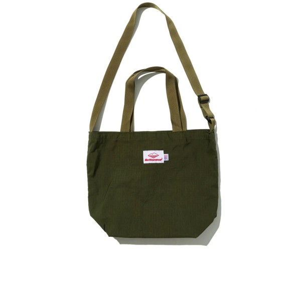 Battenwear Mini Packable Tote Bag (Olive Drab x Tan)