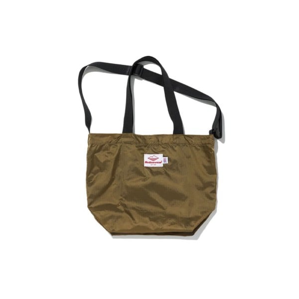 Battenwear Mini Packable Tote Bag (Tan x Black)