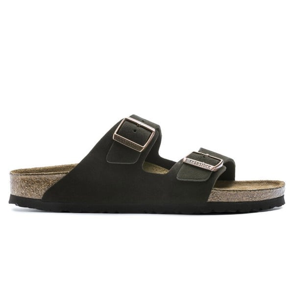 Birkenstock Arizona Soft Footbed Suede Leather Regular Fit (Mocha)