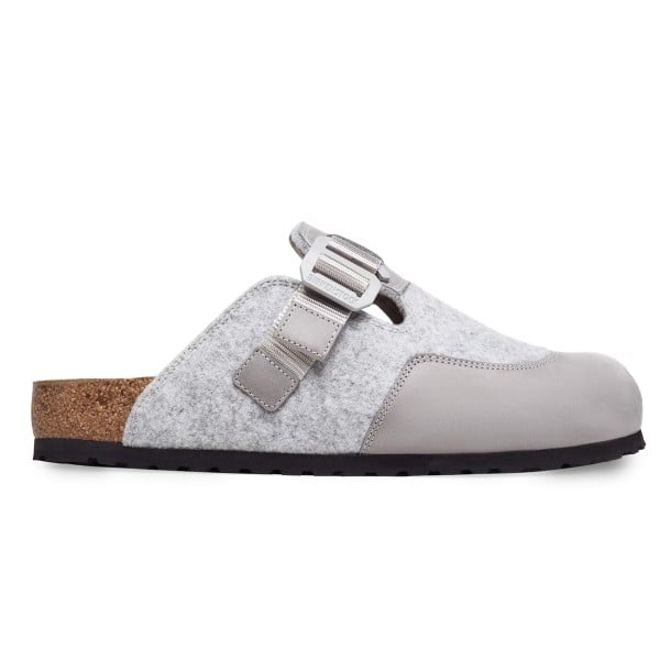 Birkenstock Boston Nova Felt Regular Fit (Stone Coin)