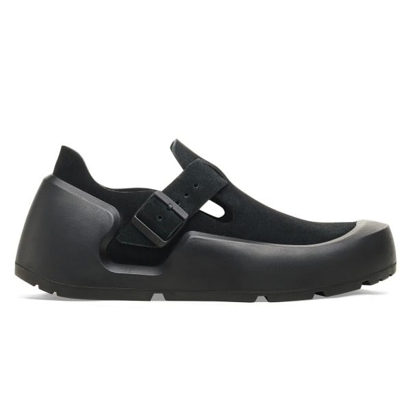 Birkenstock Reykjavik Regular Fit (Black Nubuck Leather)