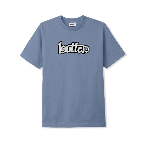 Butter Goods Swirl T-Shirt (Slate Blue)