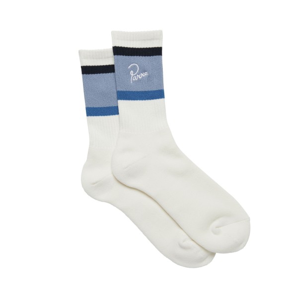 by Parra Classic Logo Crew Socks (White)