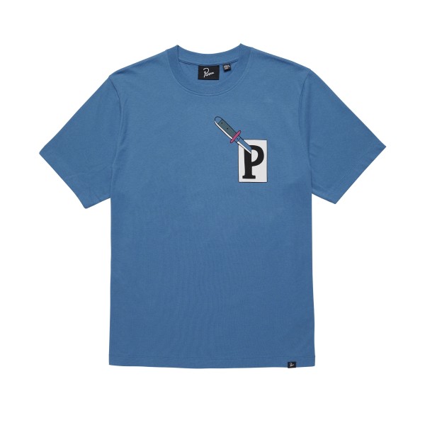 by Parra Fucking Fork T-Shirt (Slate Blue)
