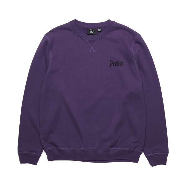 by Parra Rushed Sugar Crew Neck Sweatshirt (Rushed Purple)