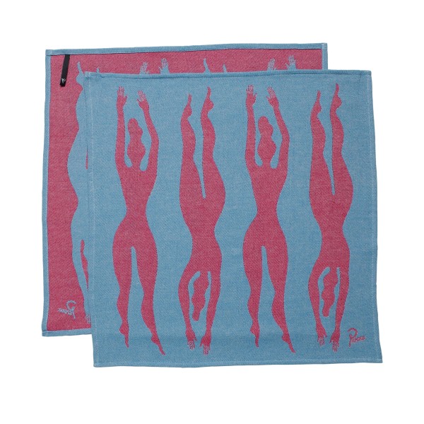 by Parra Under Hot Water Kitchen Towel 2-Pack (Multi)