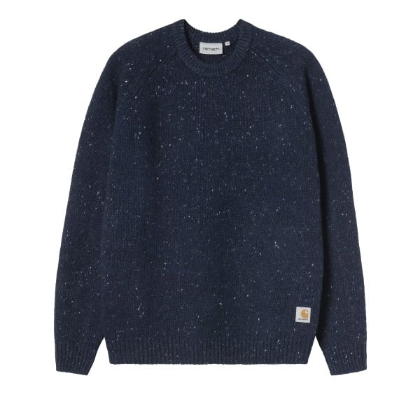 Carhartt WIP Anglistic Sweater (Speckled Jupiter)