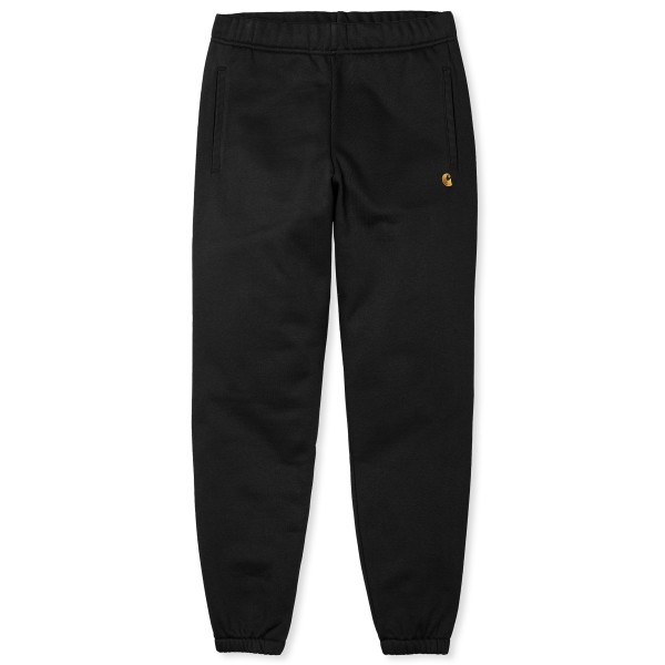 Carhartt WIP Chase Sweat Pant (Black/Gold)