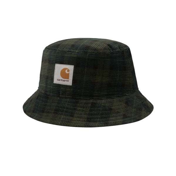 Carhartt WIP Corduroy Bucket Hat (Check Print/Grove)