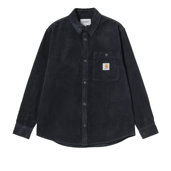 Carhartt WIP Flint Long Sleeve Shirt (Deep Night)
