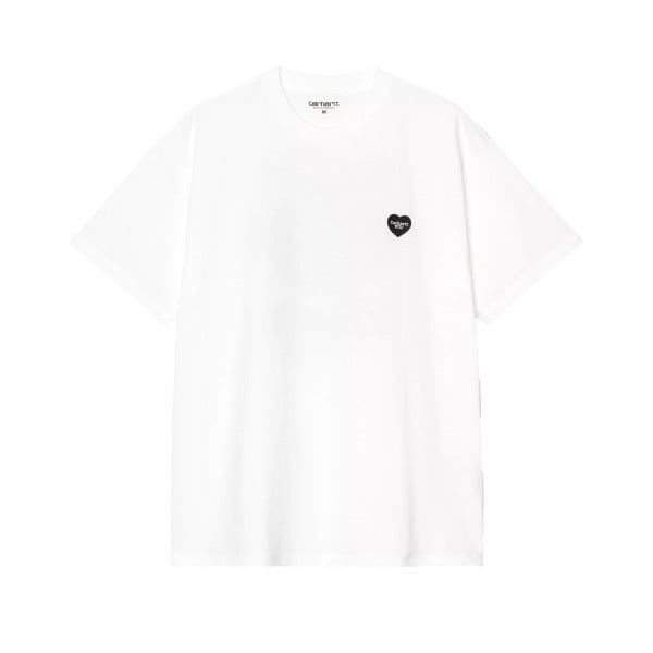 Carhartt WIP Heart II Hartt T-Shirt (White)