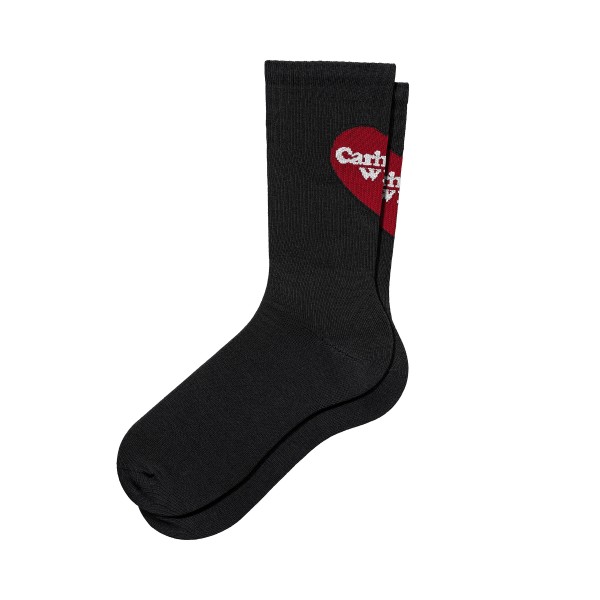 Carhartt WIP Heart Socks (Black)