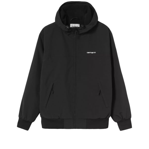 Carhartt WIP Hooded Sail Jacket (Black/White)