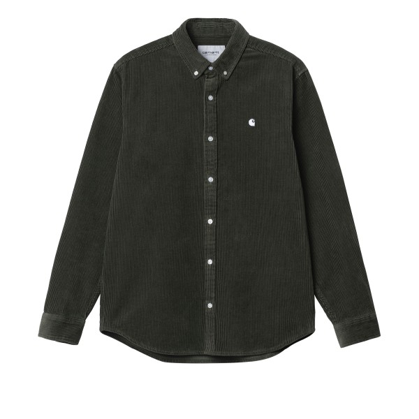 Carhartt WIP Madison Cord Long Sleeve Shirt (Plant/Wax)