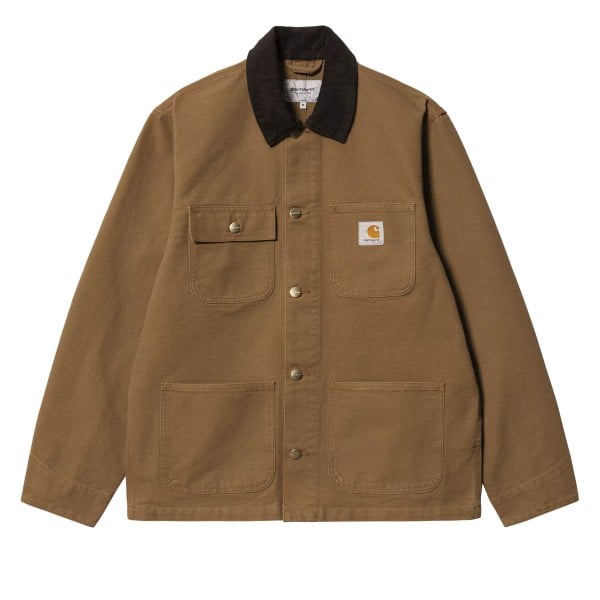 Carhartt WIP Michigan Coat (Summer) (Hamilton Brown/Tobacco Rinsed)