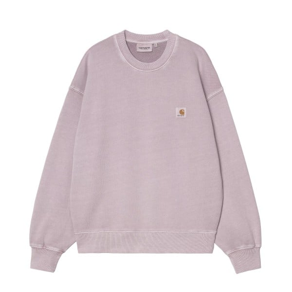Carhartt WIP Nelson Crew Neck Sweatshirt (Hortensia Garment Dyed)