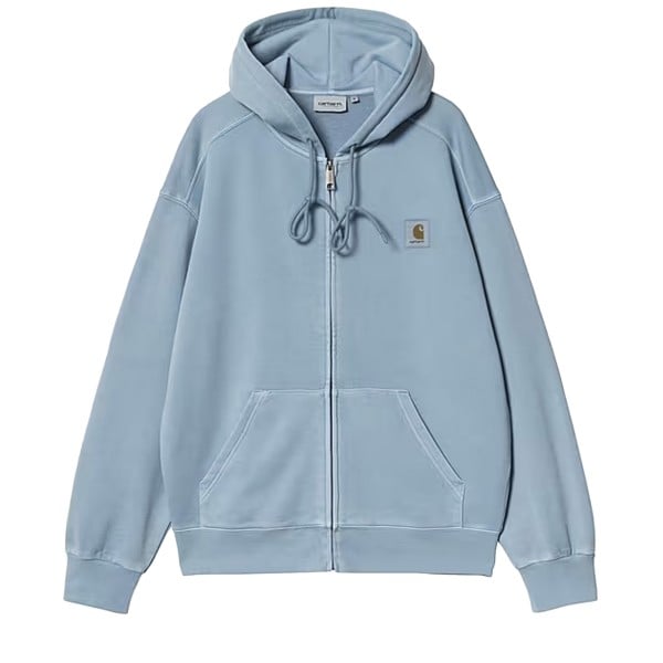 Carhartt WIP Nelson Hooded Jacket (Clay Blue Garment Dyed)