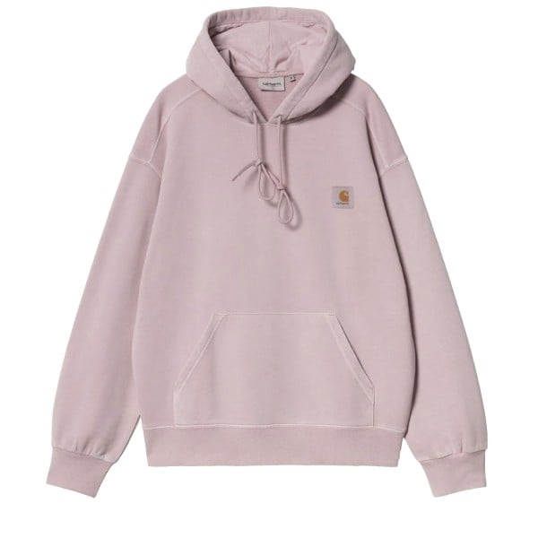 Carhartt WIP Nelson Pullover Hooded Sweatshirt (Hortensia Garment Dyed)