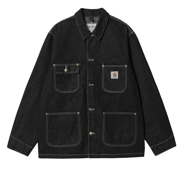 Carhartt WIP OG Chore Coat (Black Denim One Wash)