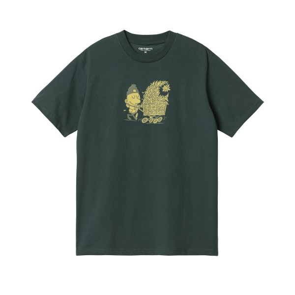 Carhartt WIP Shopper T-Shirt (Discovery Green)