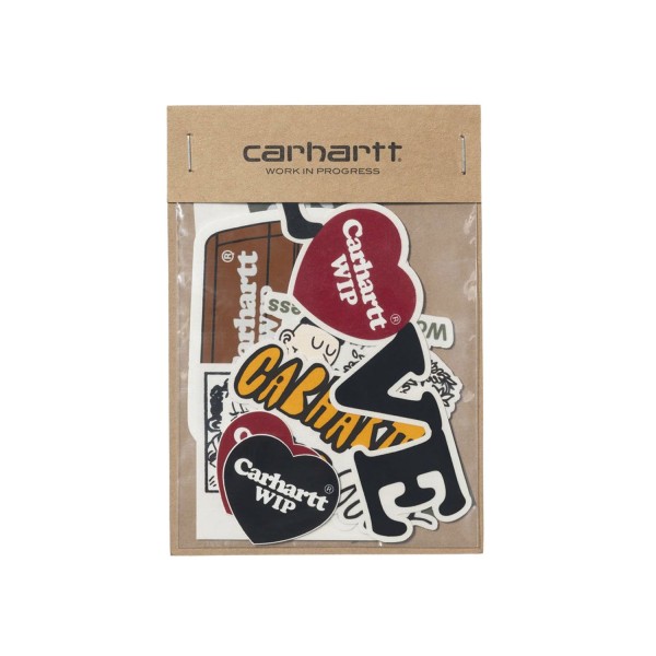 Carhartt WIP Sticker Bag 10 Pack (Multicolour)
