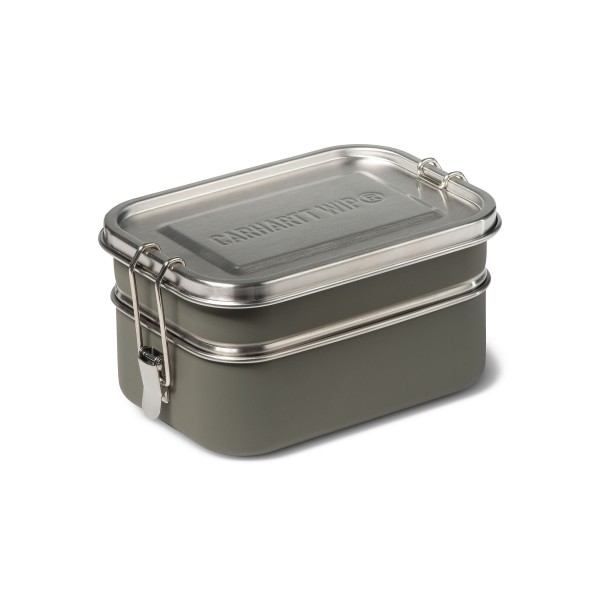 Carhartt WIP Tour Lunch Box (Stainless Steel Smoke Green)